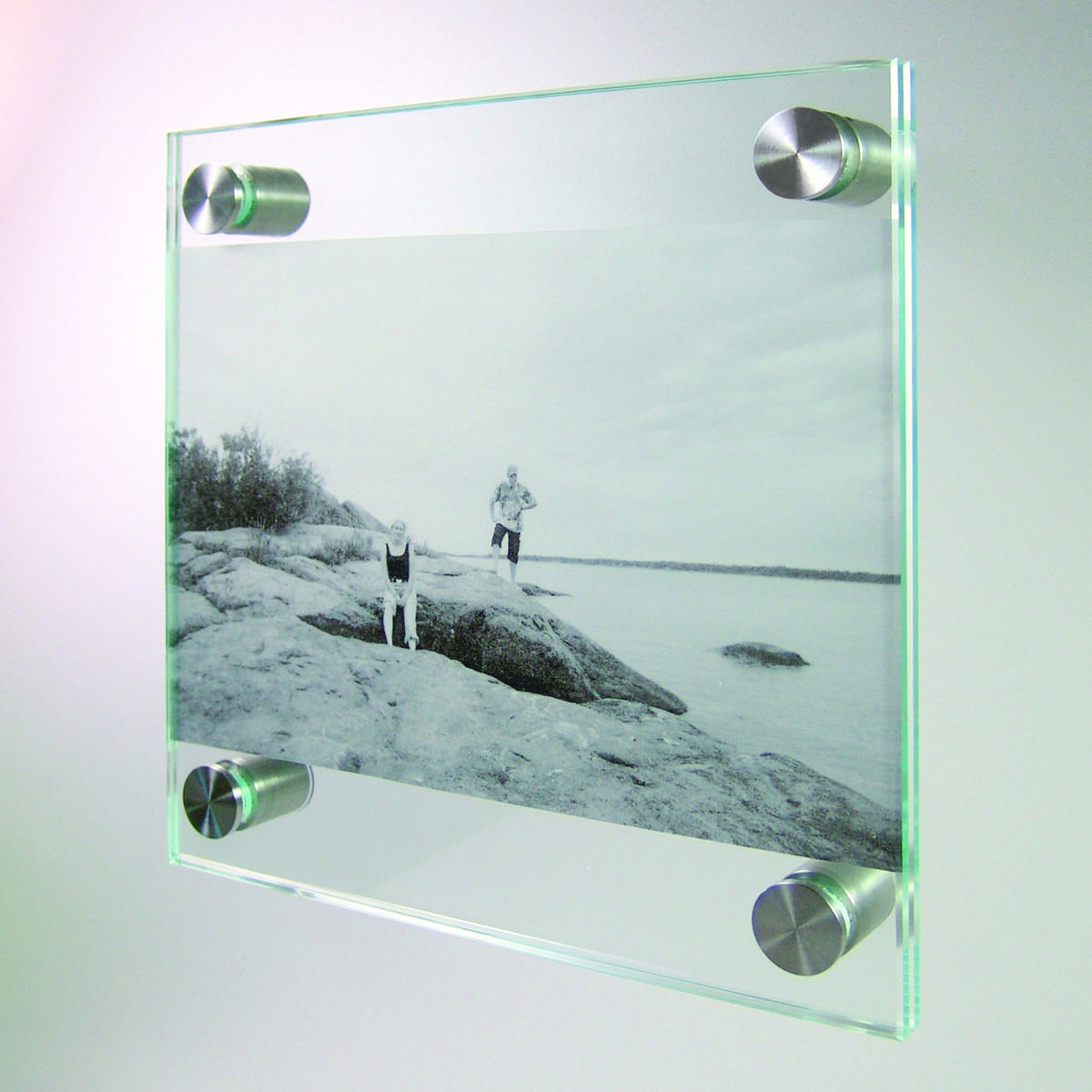 Set infoglass & steel