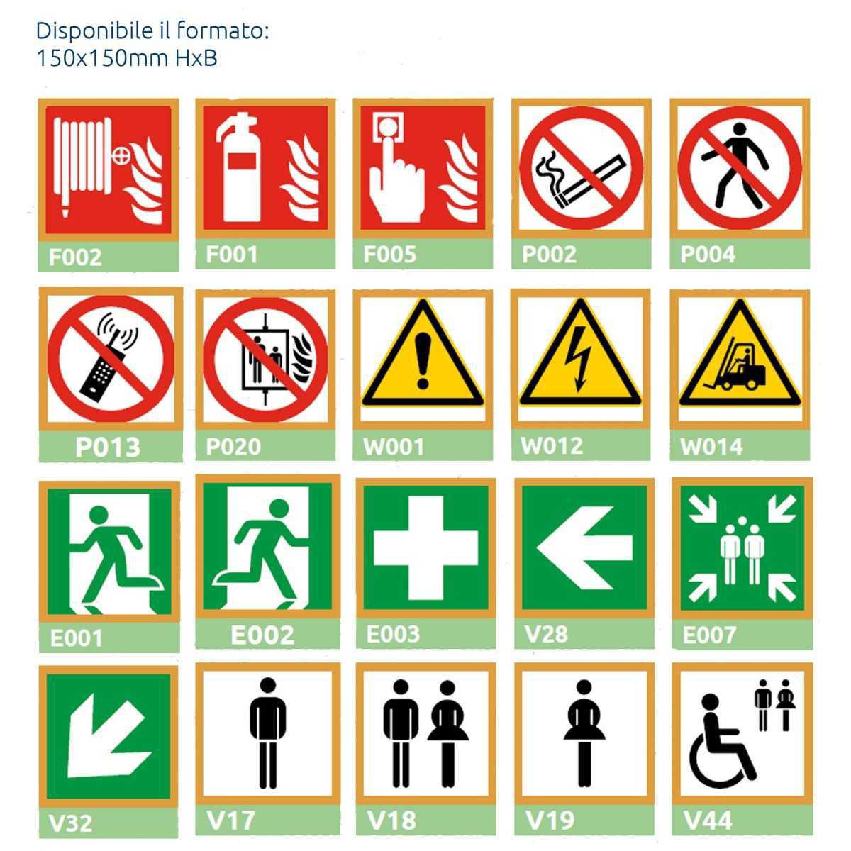 Wood Sign Module suspension Secure- quadrato