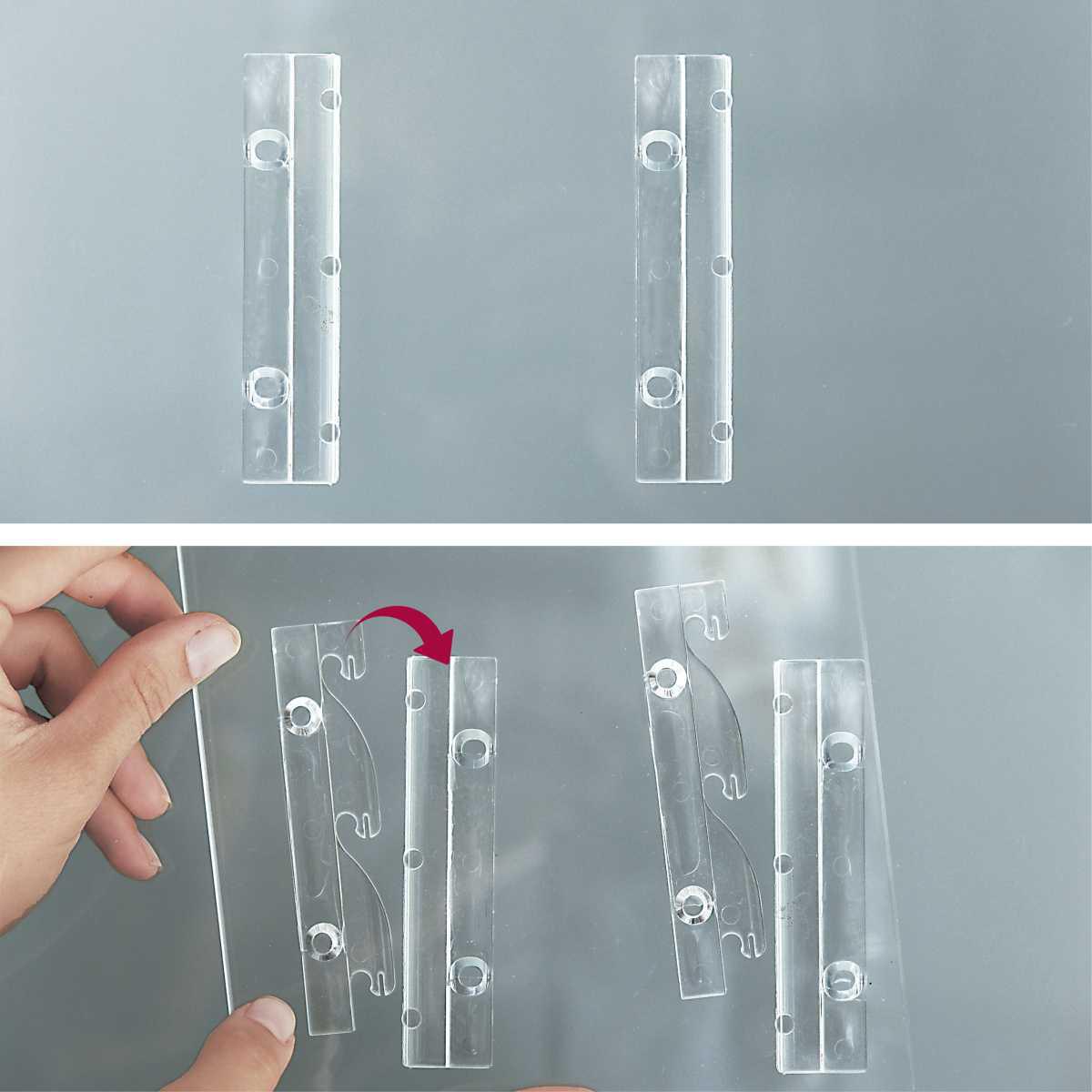 Fisso panel connector