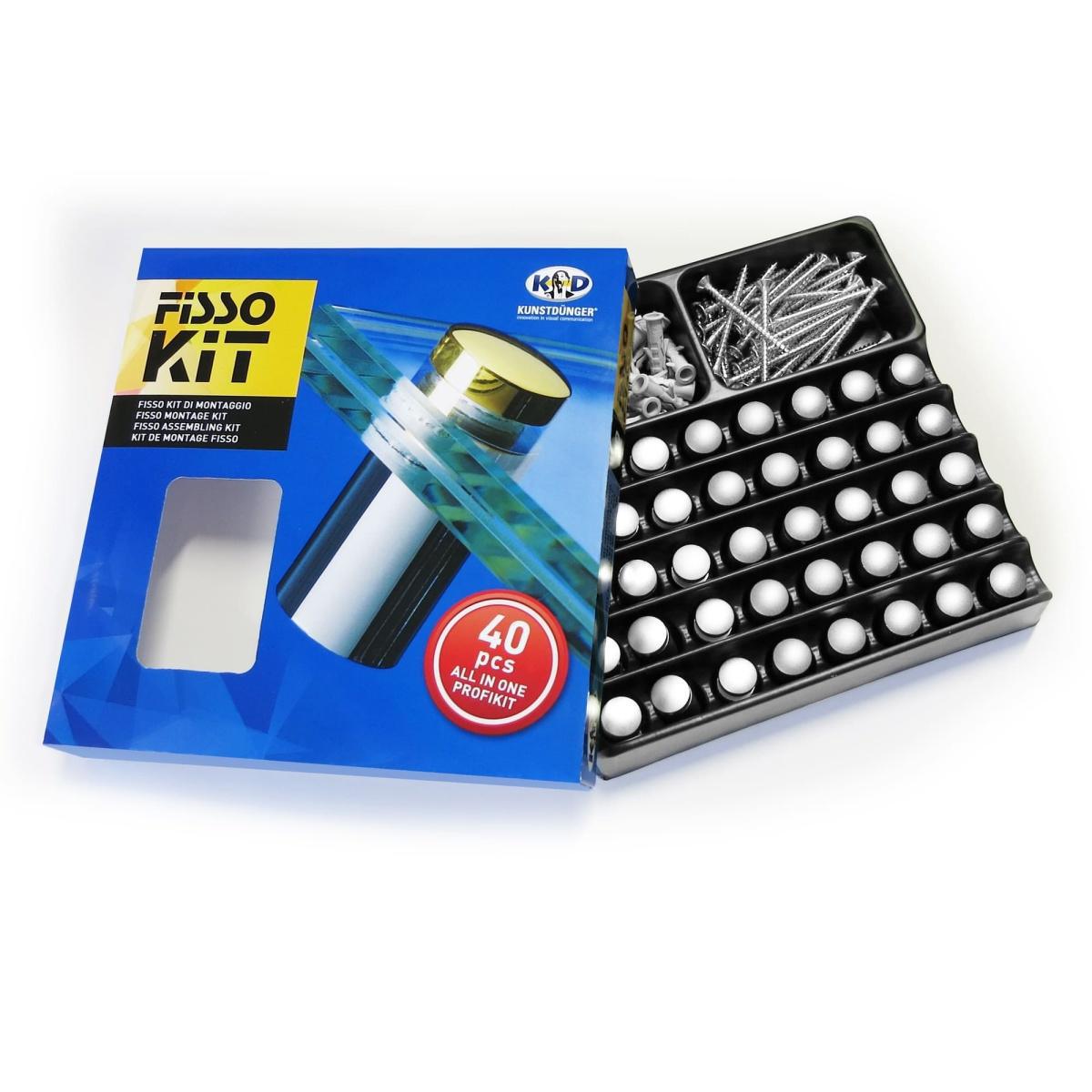 Fisso mix alu - kit 40Pz