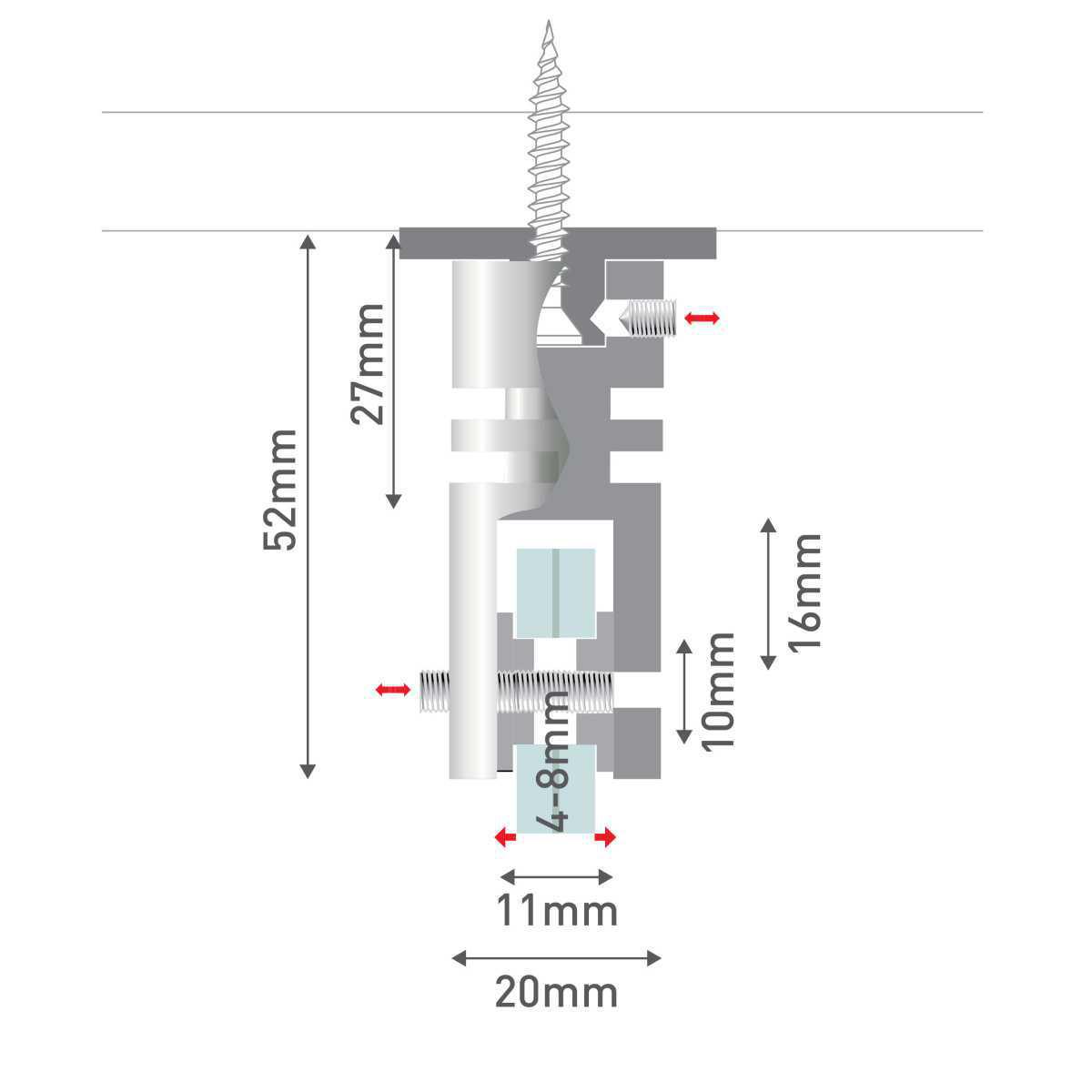Fisso steel uniplus