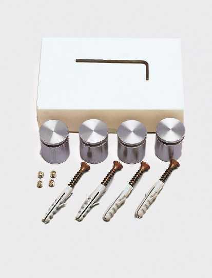Fisso steel Ø15