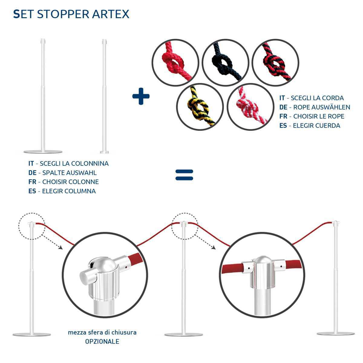 Stopper artex Stopper artex