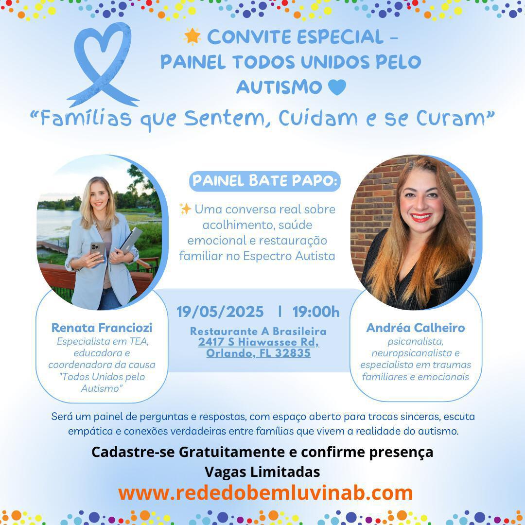 ENCONTRO DE MÃES DE FILHOS COM AUTISMO