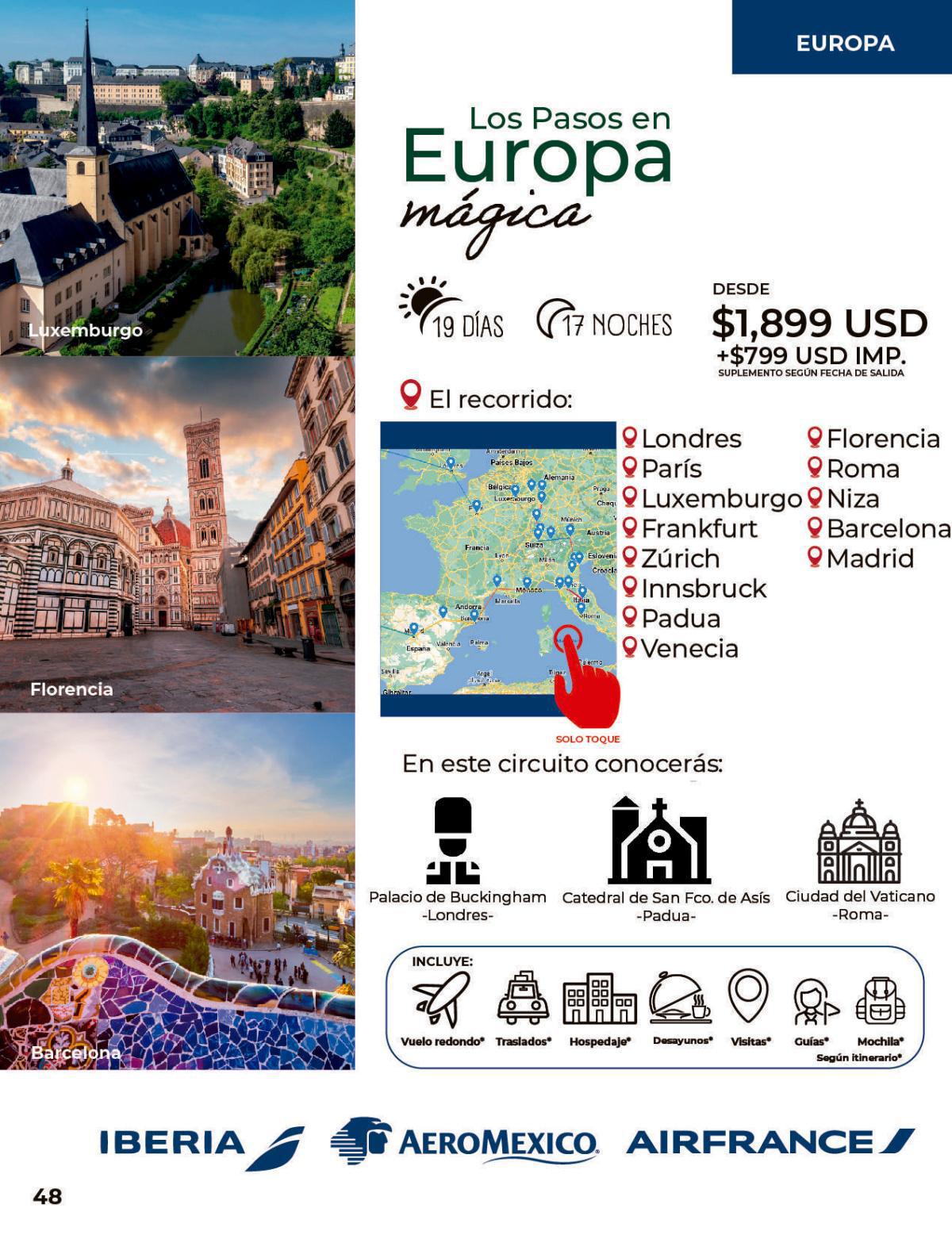 Los Pasos en Europa Mágica