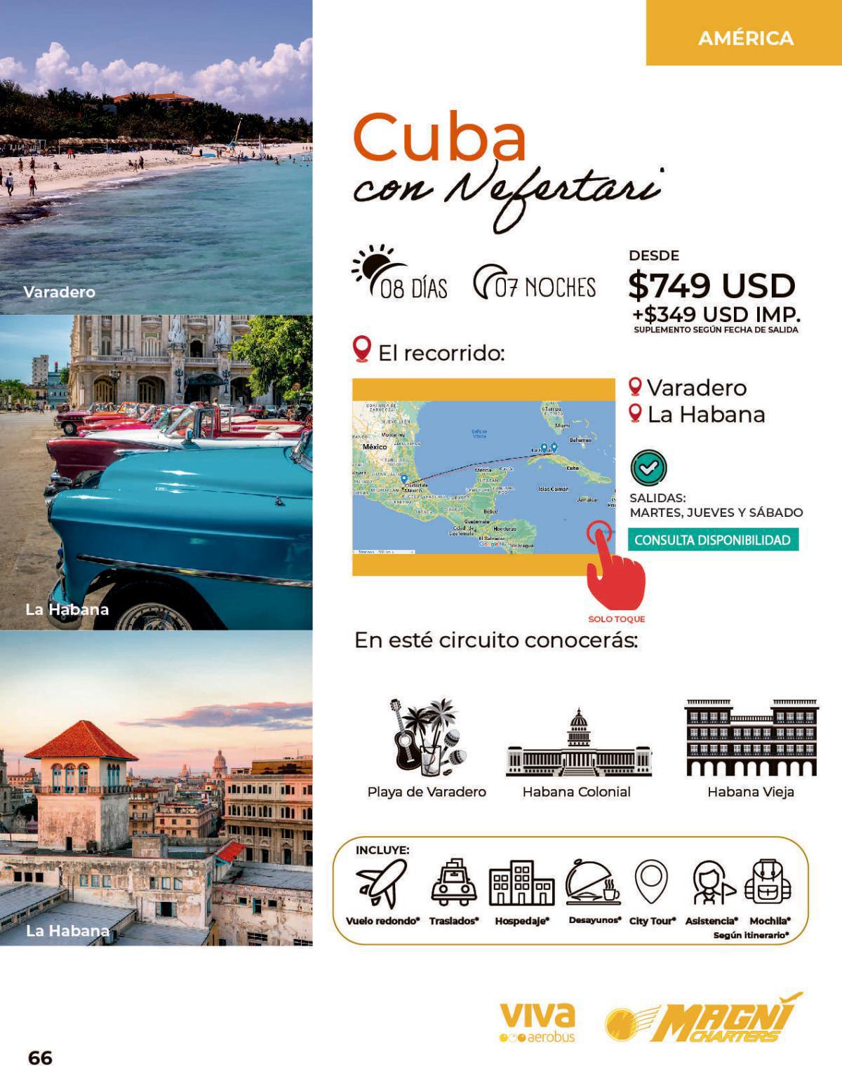 Cuba con Nefertari