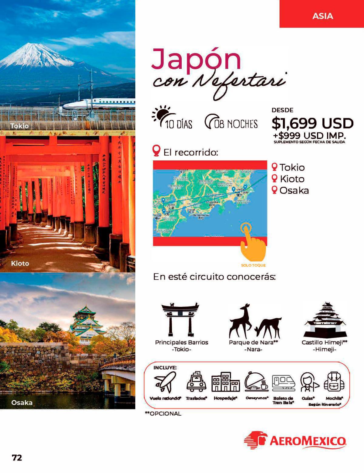 Japón con Nefertari