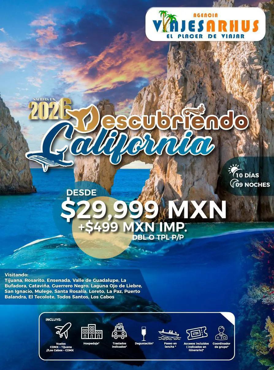 Descubriendo California 2026