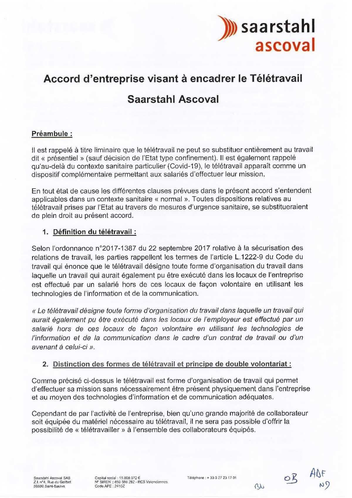 Télétravail 