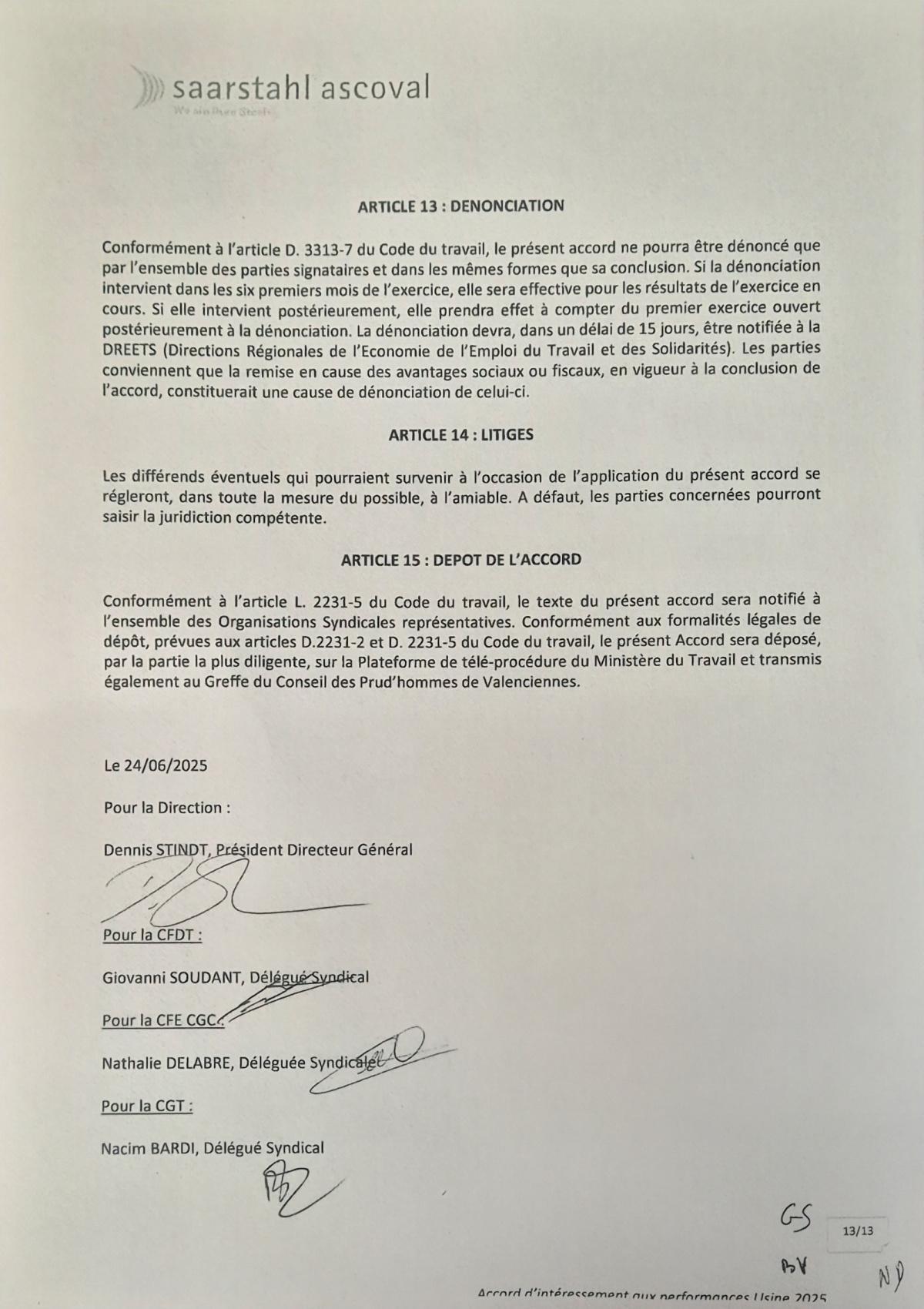 Intéressement 2025