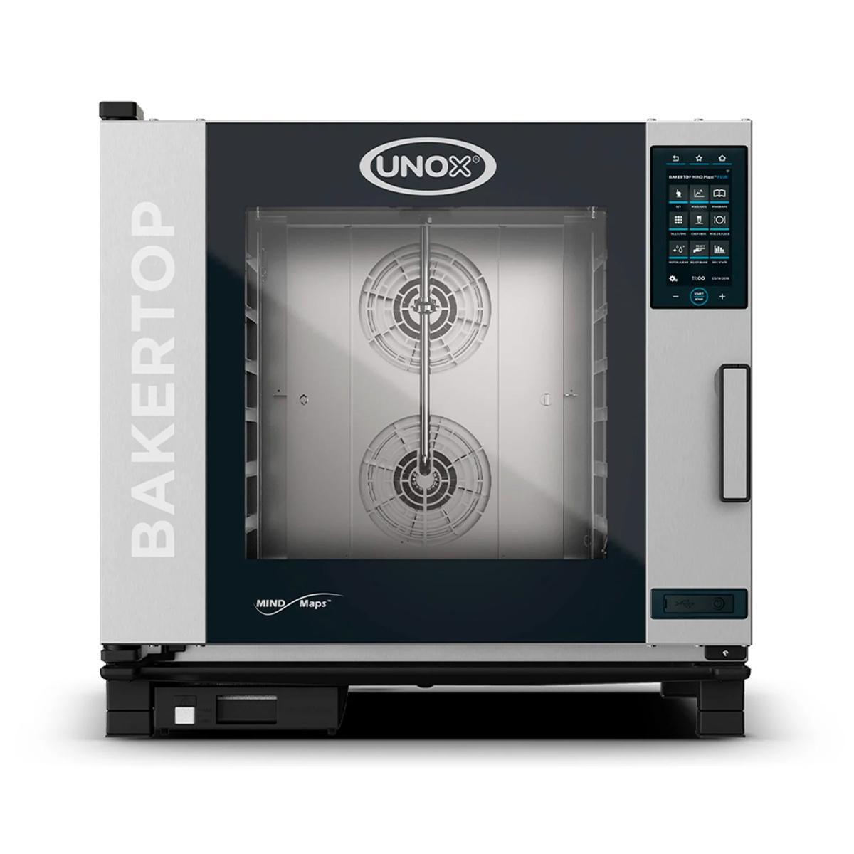 Horno Bakertop a Gas Unox 5 Charolas XAVC-06FS-GPRM-AL