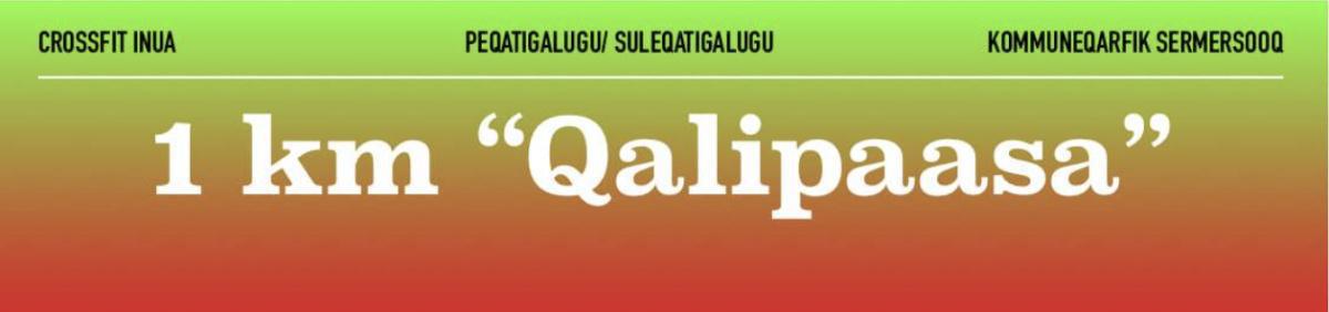 Qalipaasa - Farveløbet af CrossFit Inua
