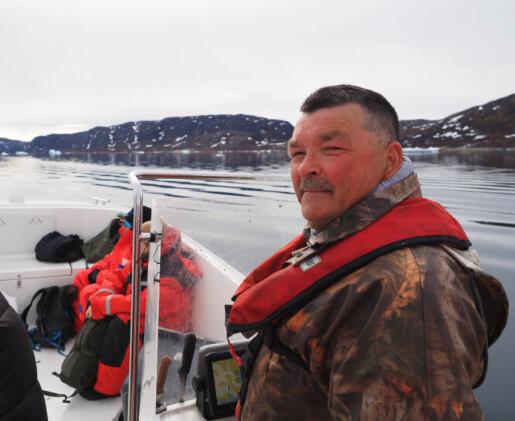 Hunter's eye in South Greenland Hunter's eye in South Greenland