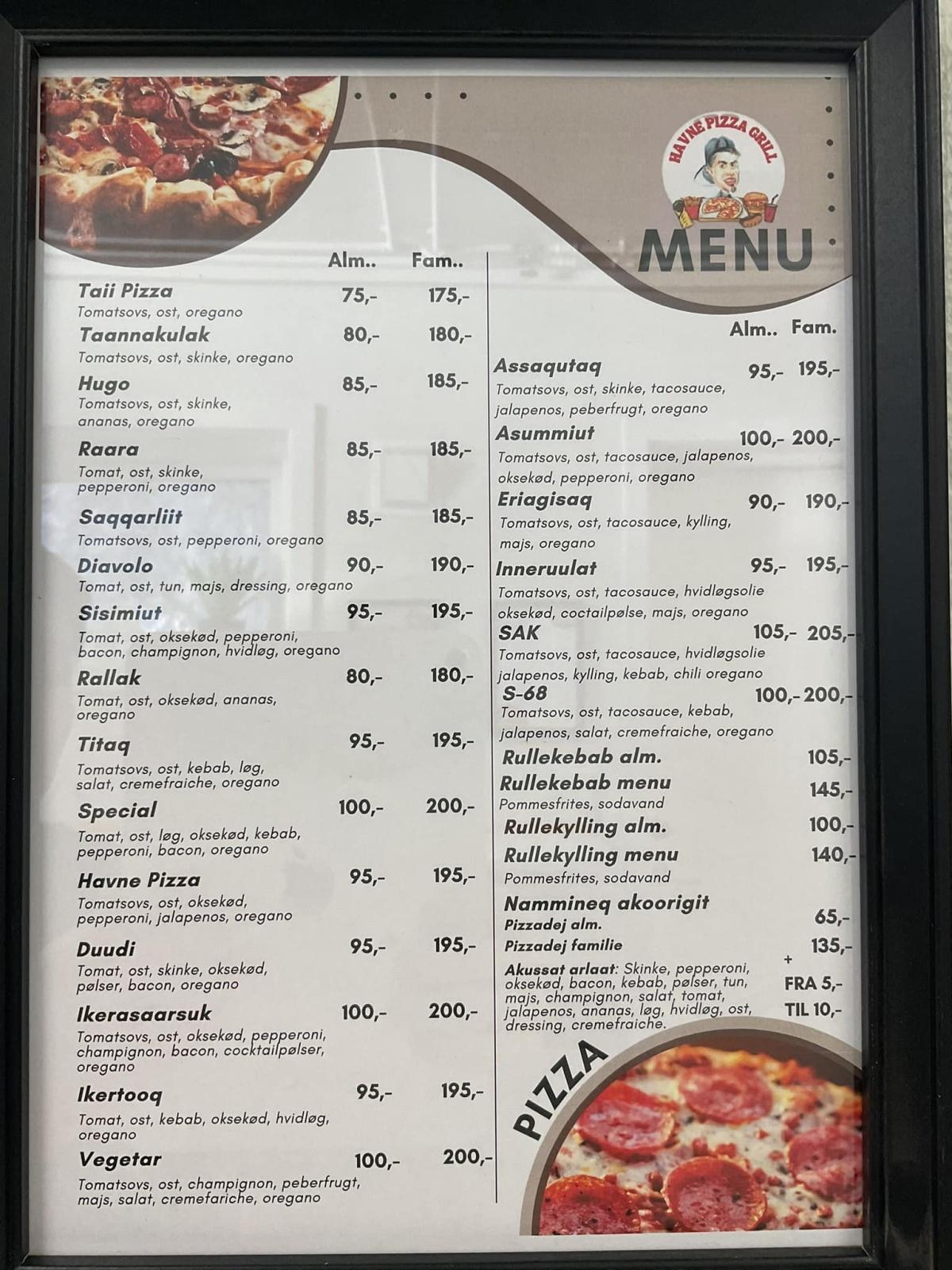 Havne Pizza Grill Havne Pizza Grill