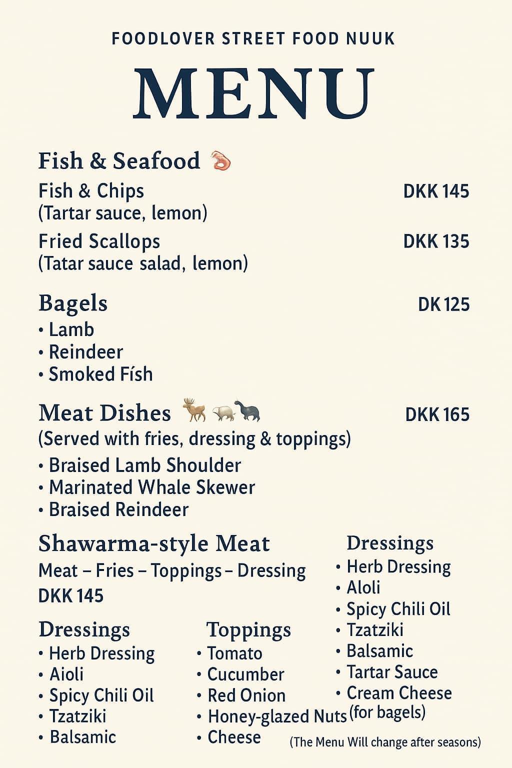 Foodlovers Streetfood Nuuk Foodlovers Streetfood Nuuk