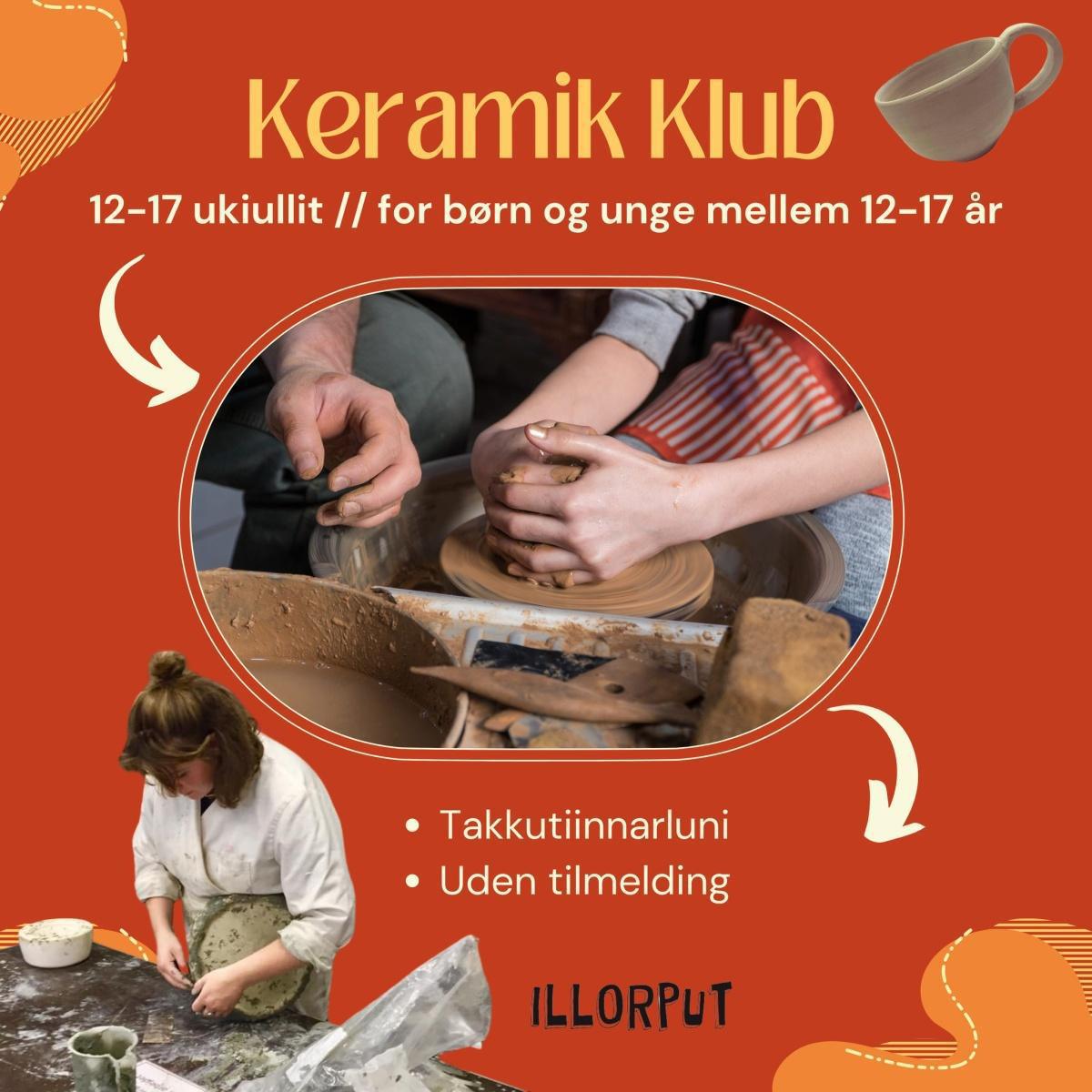 Meeqqanut inuusuttunullu marriortitsineq/ Keramik for børn og unge/ Ceramics for Kids and Teens/ 
