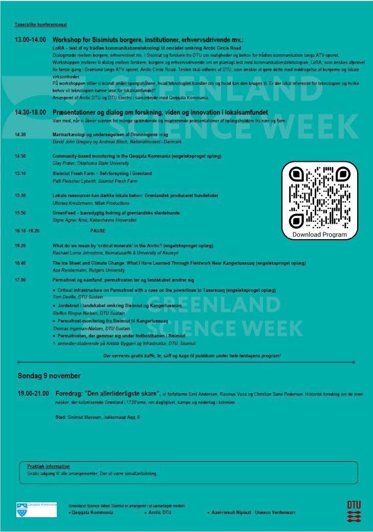 Greenland Science week