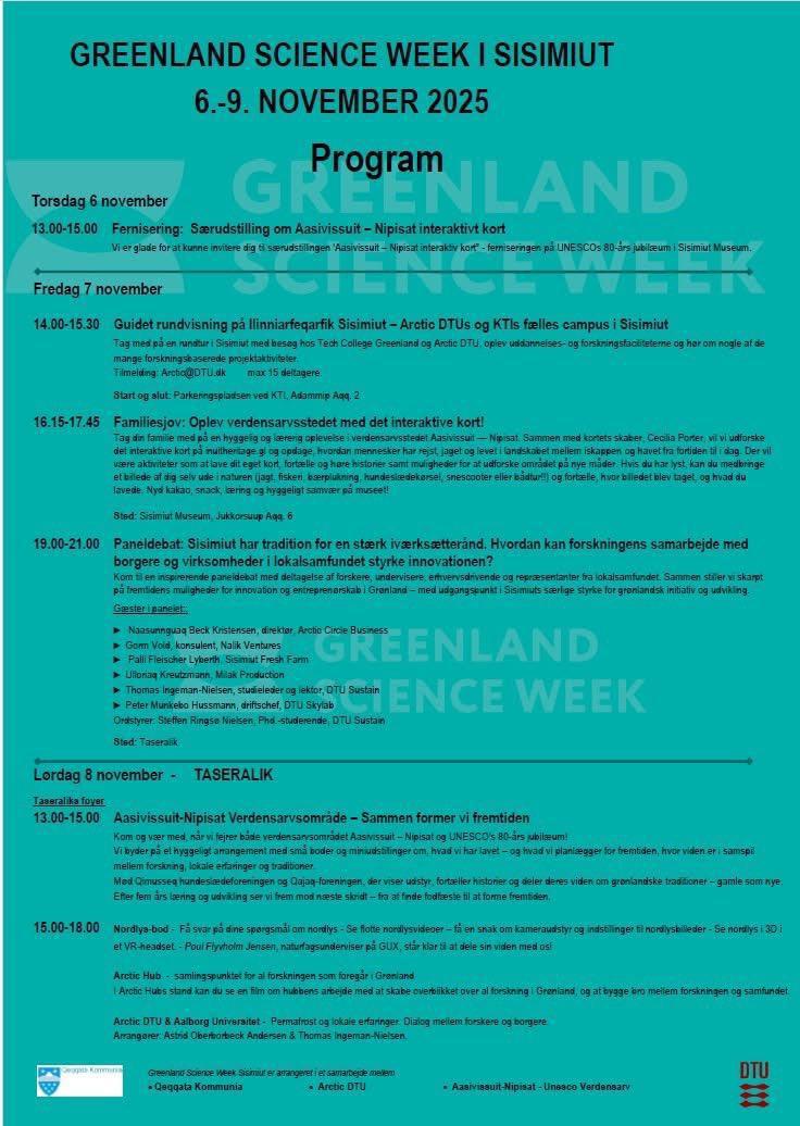 Greenland Science week