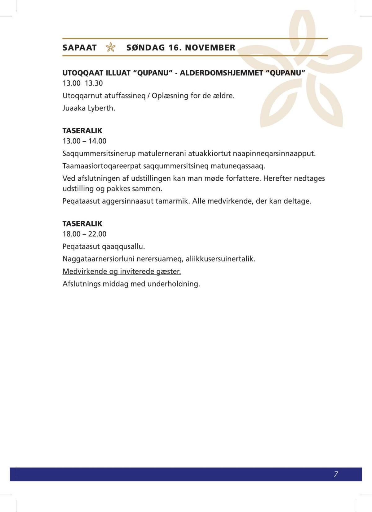 Taseralik Meeqqanut....