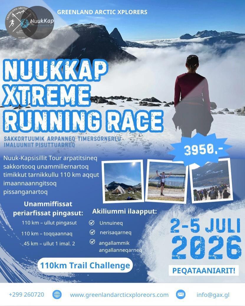 Nuukkap – Extreme Running Race 2026!! Nuukkap – Extreme Running Race 2026!!