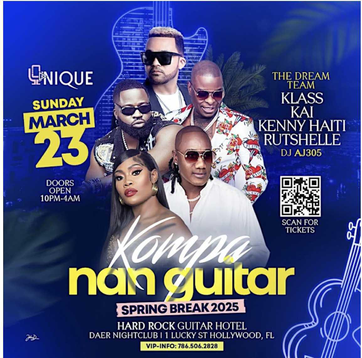 Kompa Nan Guitar Spring Break KICK-OFF 2025