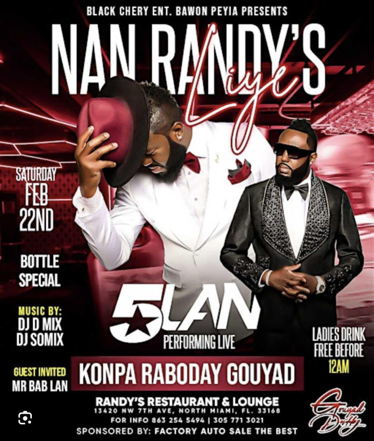 5 Lan Performing Live 