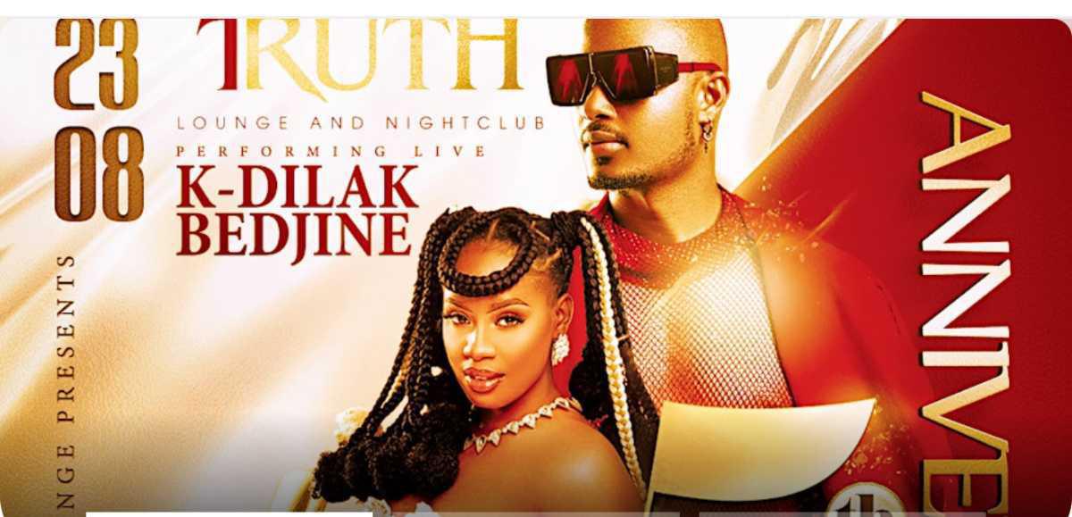 TRUTH LOUNGE 5 Year Anniversary Aug 23 - KDILAK, BEDJINE, DDK