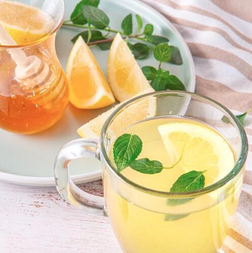 Honey Bee Mint Iced Tea