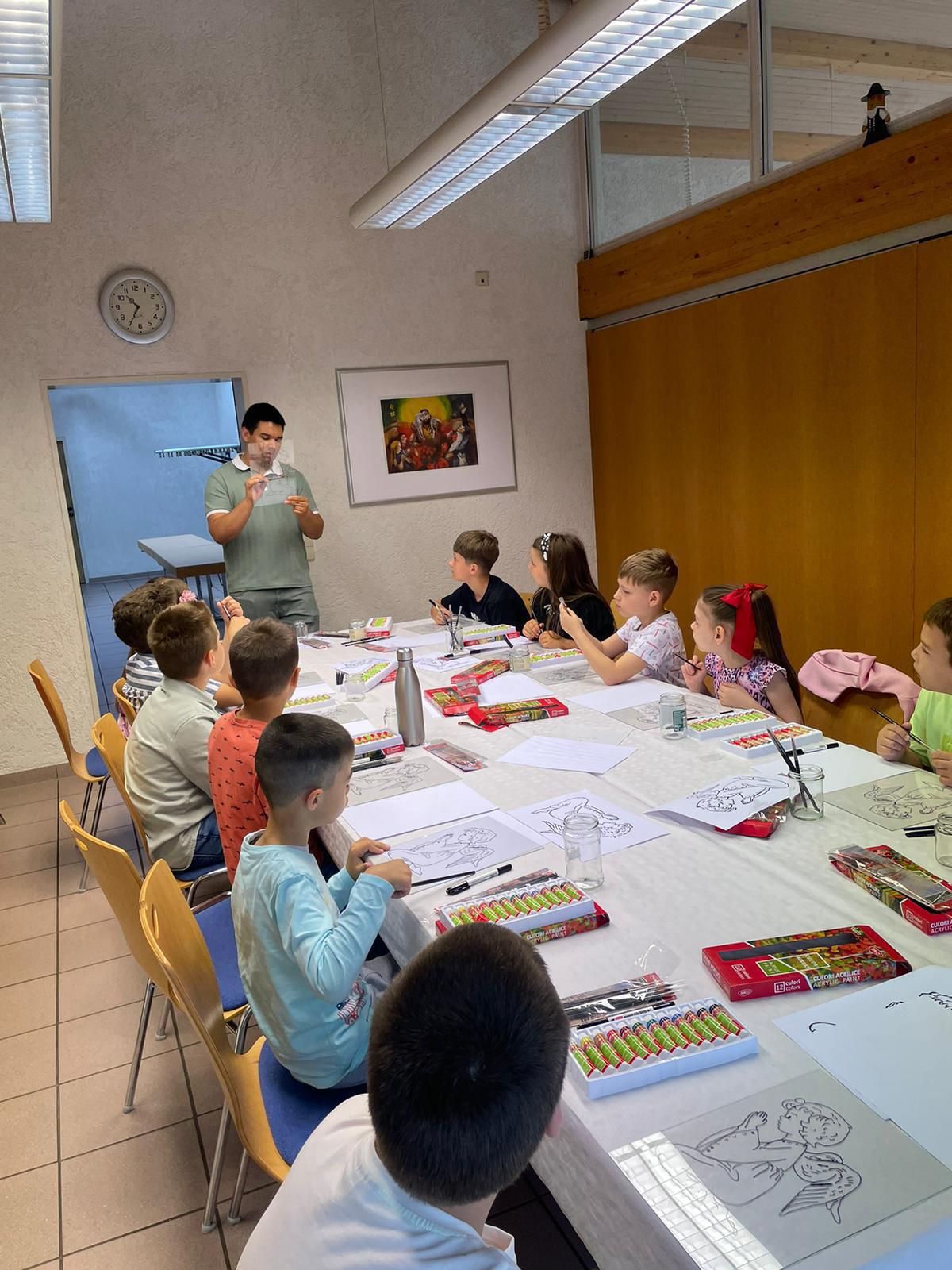 Atelier de pictură și jocuri - 1 iunie 2025 Atelier de pictură și jocuri - 1 iunie 2025