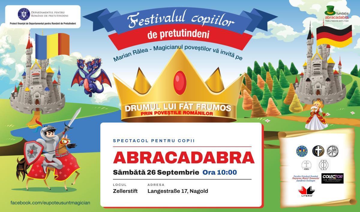 Teatru pentru copii - Făt frumos prin poveștile românilor - Trupa Abracadabra 