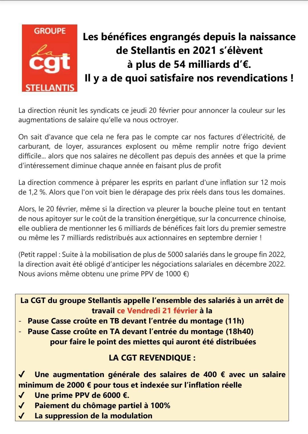 Salaires 2025 6ème et dernière proposition de la direction