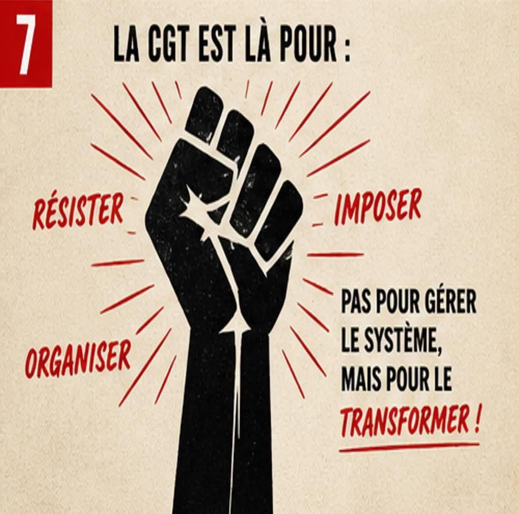 Non la CGT n'est pas un parti politique et heureusement !
