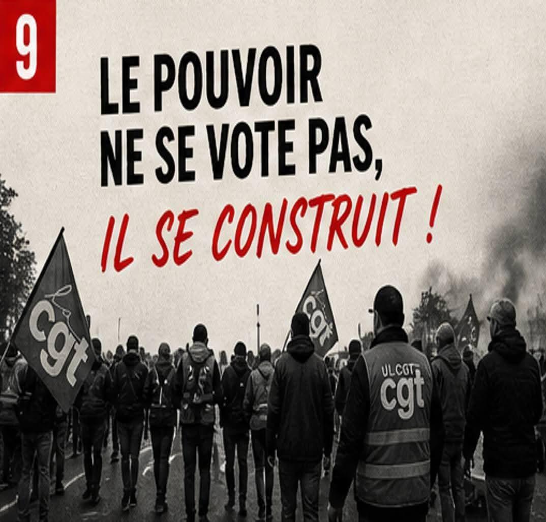 Non la CGT n'est pas un parti politique et heureusement !