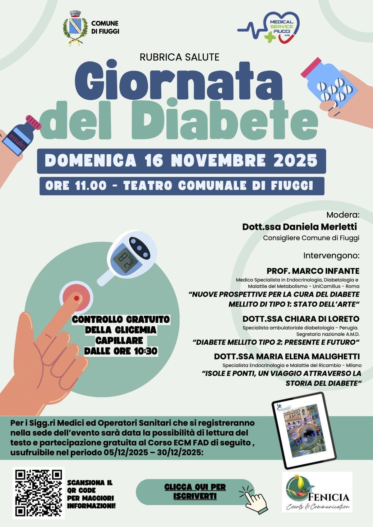 Giornata Mondiale del Diabete Giornata Mondiale del Diabete