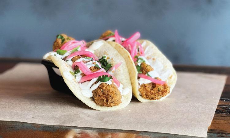 Fried Pickle Pistol Taco