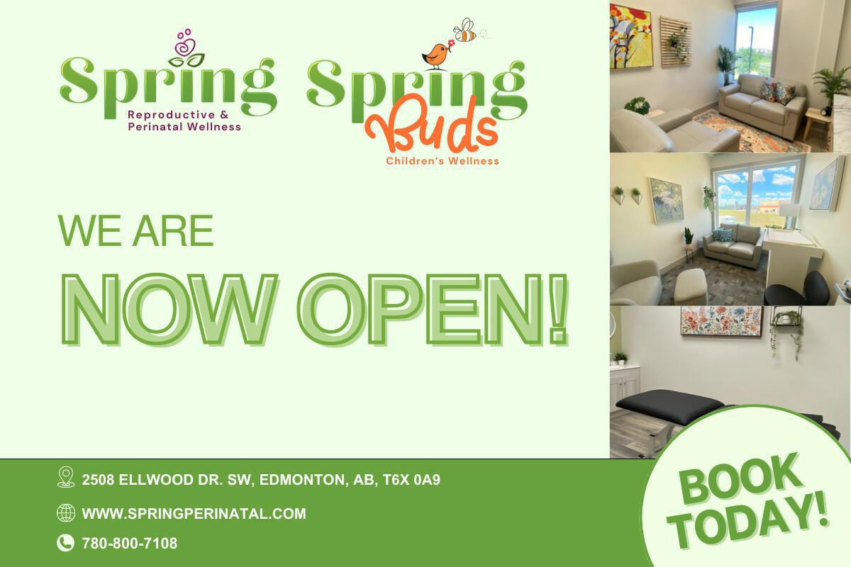 Our Spring Wellness Centre is Officially Open!