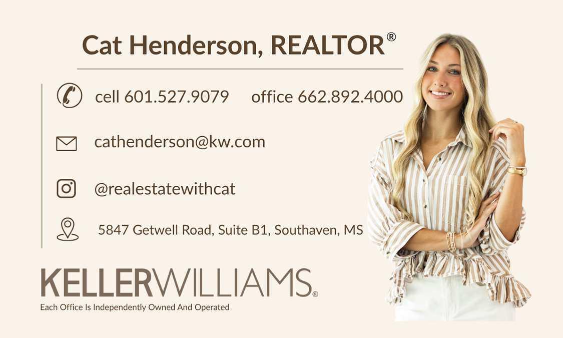 Cat Henderson, Realtor Cat Henderson, Realtor