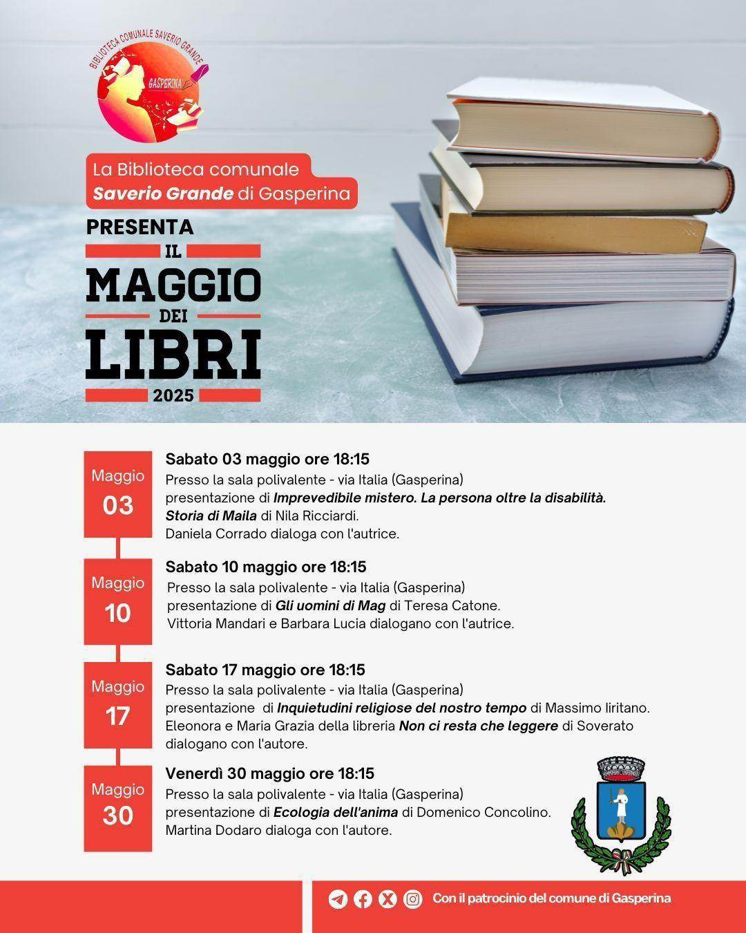 Presentazione di Inquietudini religiose del nostro tempo di Massimo liritano (inizio ore 18:15)