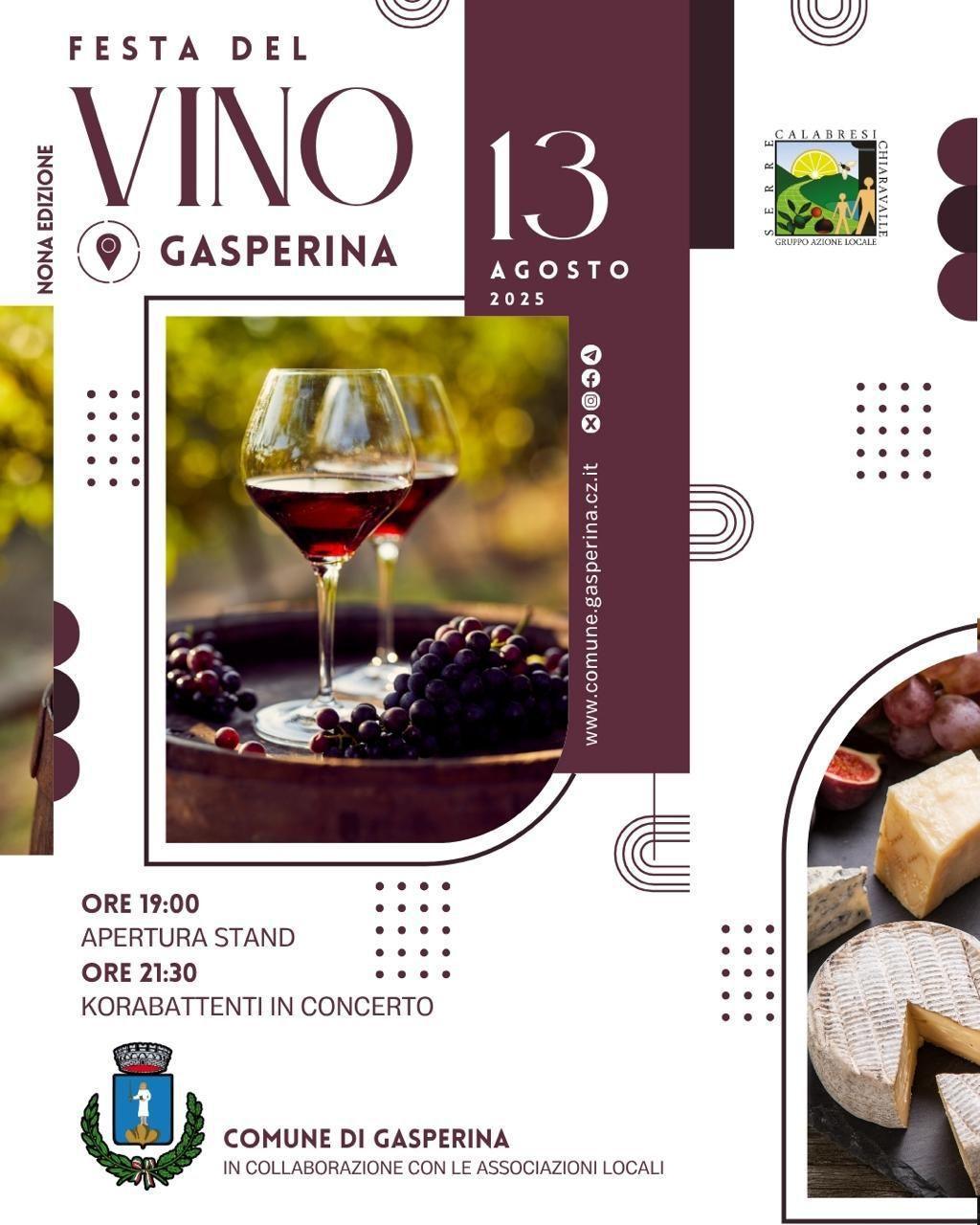 Festa del Vino ( IX Ed. ) (inizio ore 19:00)