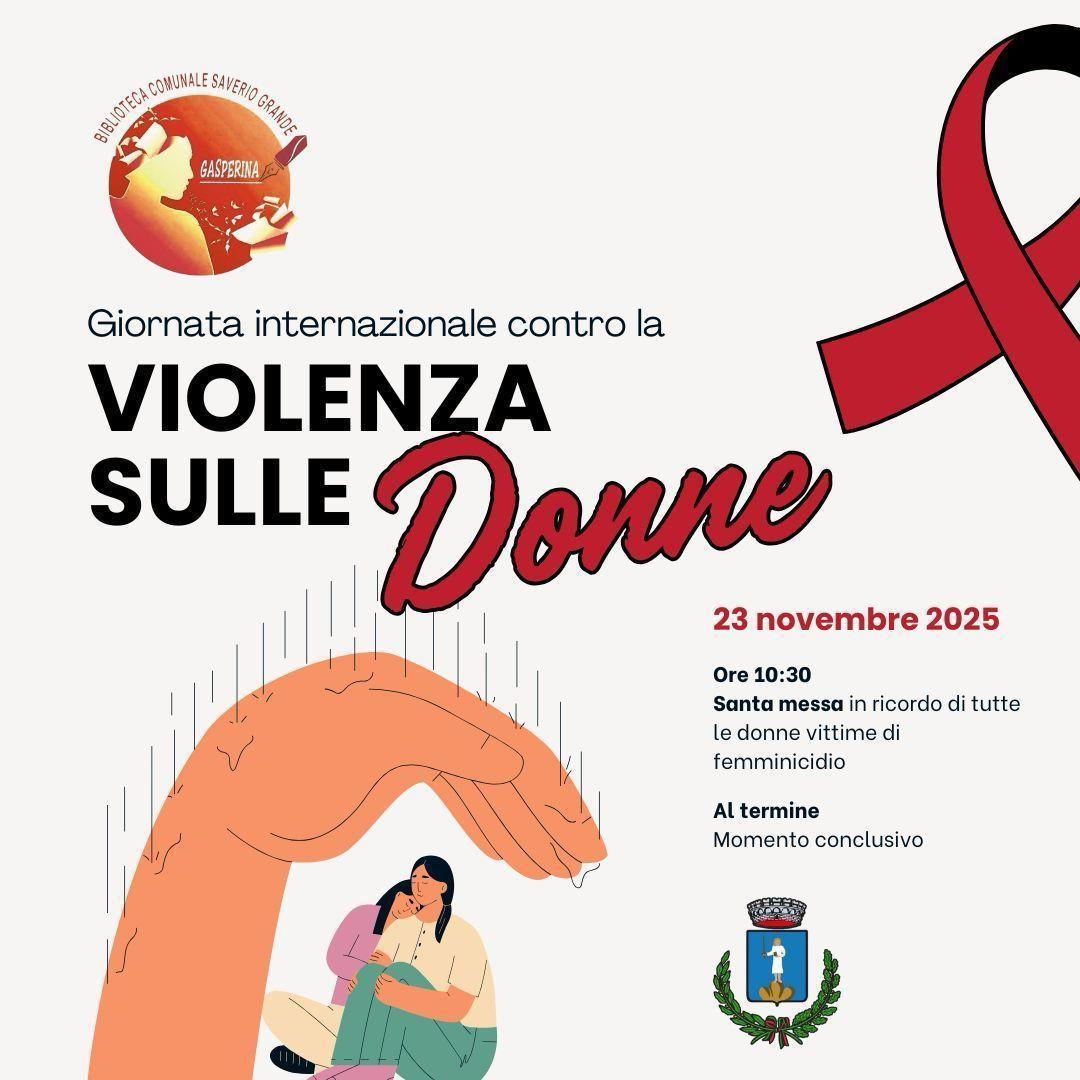 Giornata internazionale contro la Violenza sulle Donne (inizio ore 10.30)
