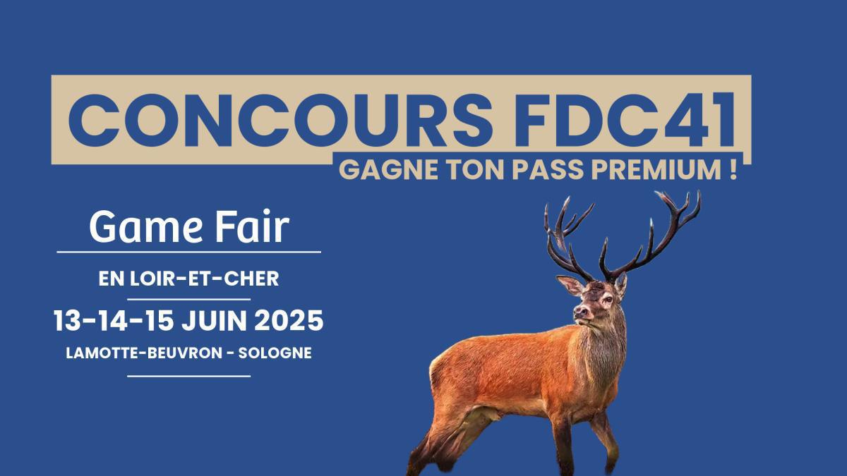 🎯 Mini Jeu Concours – Gagnez votre Pass Premium pour le Game Fair 2025 !