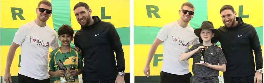 Linnets family celebrates achievements of young players Linnets family celebrates achievements of young players