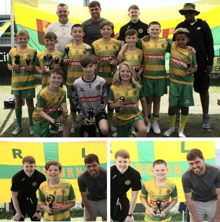 Linnets family celebrates achievements of young players