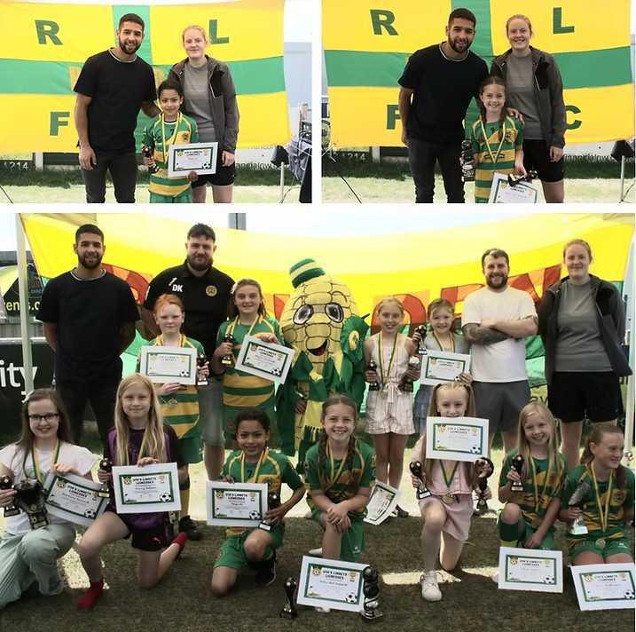 Linnets family celebrates achievements of young players Linnets family celebrates achievements of young players