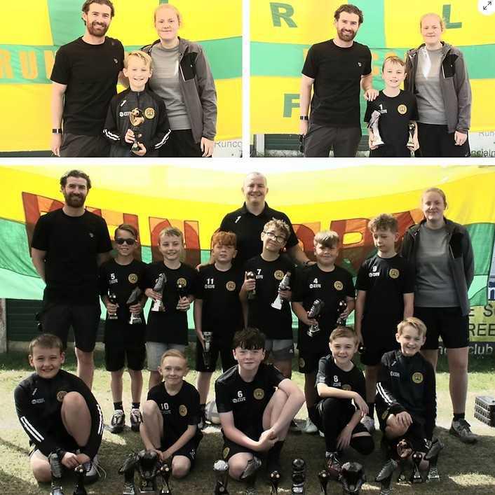 Linnets family celebrates achievements of young players Linnets family celebrates achievements of young players