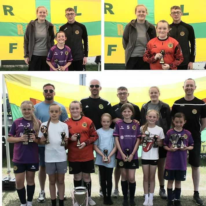 Linnets family celebrates achievements of young players