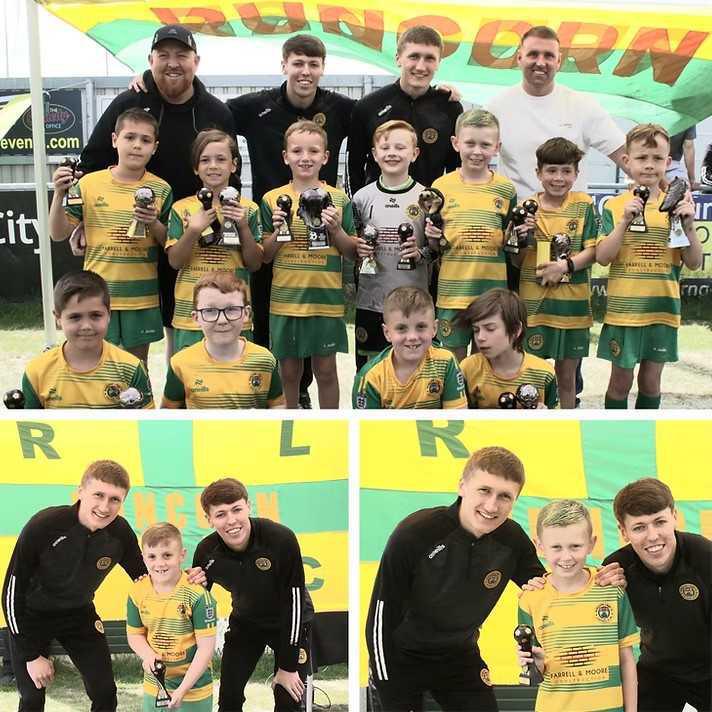 Linnets family celebrates achievements of young players
