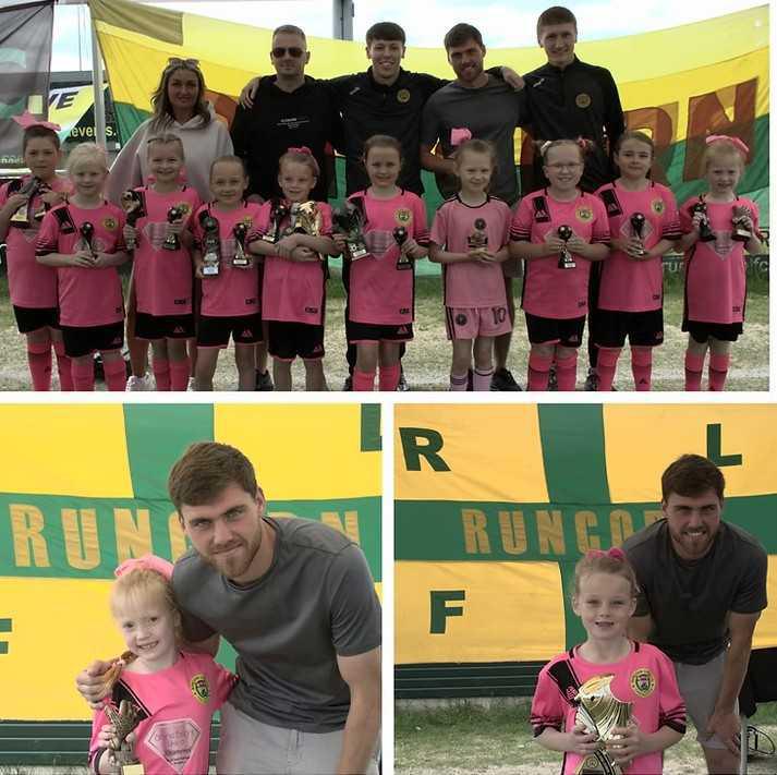 Linnets family celebrates achievements of young players