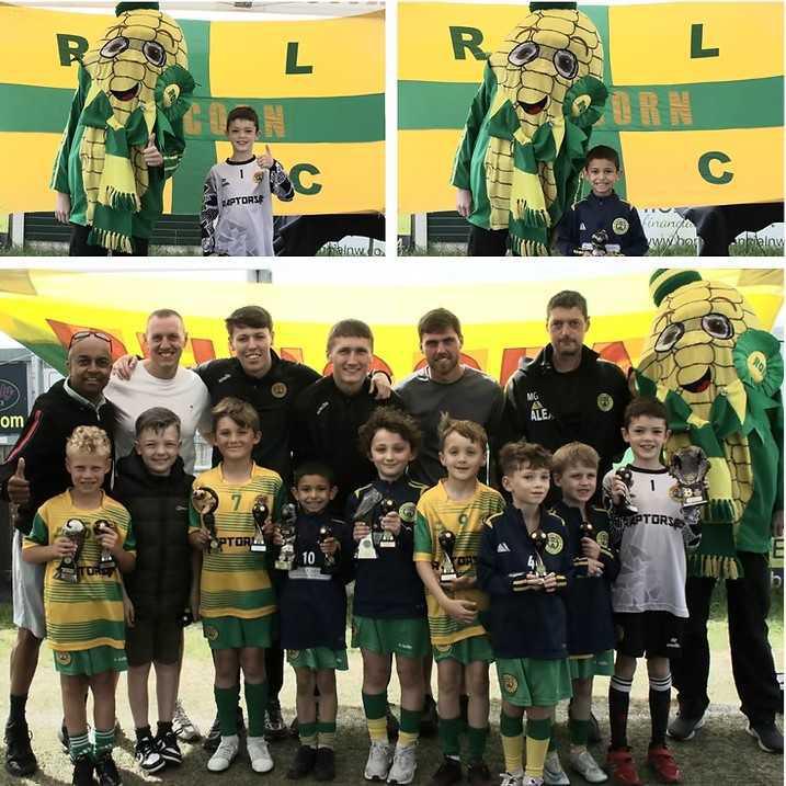 Linnets family celebrates achievements of young players