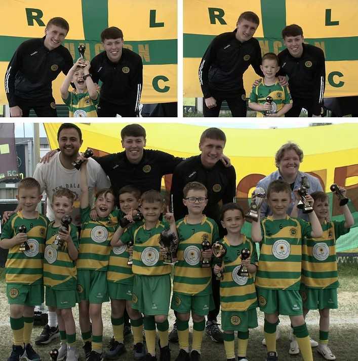 Linnets family celebrates achievements of young players